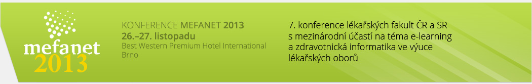 Konference MEFANET 2012
