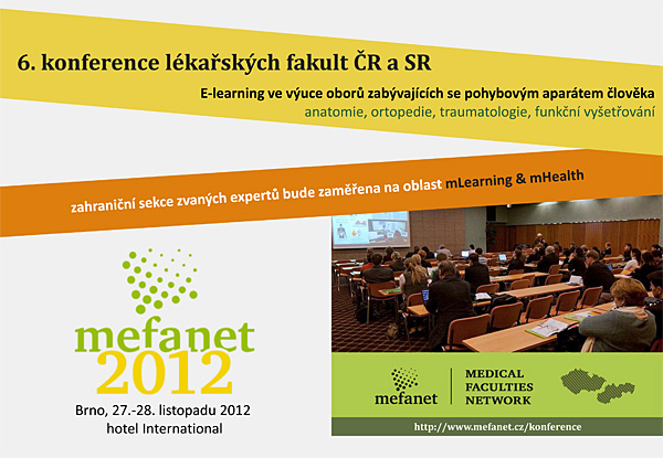 MEFANET 2012: oznámení 