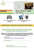 Pozvánka na workshop Bioinformatics in Genomics and Proteomics Data Analysis